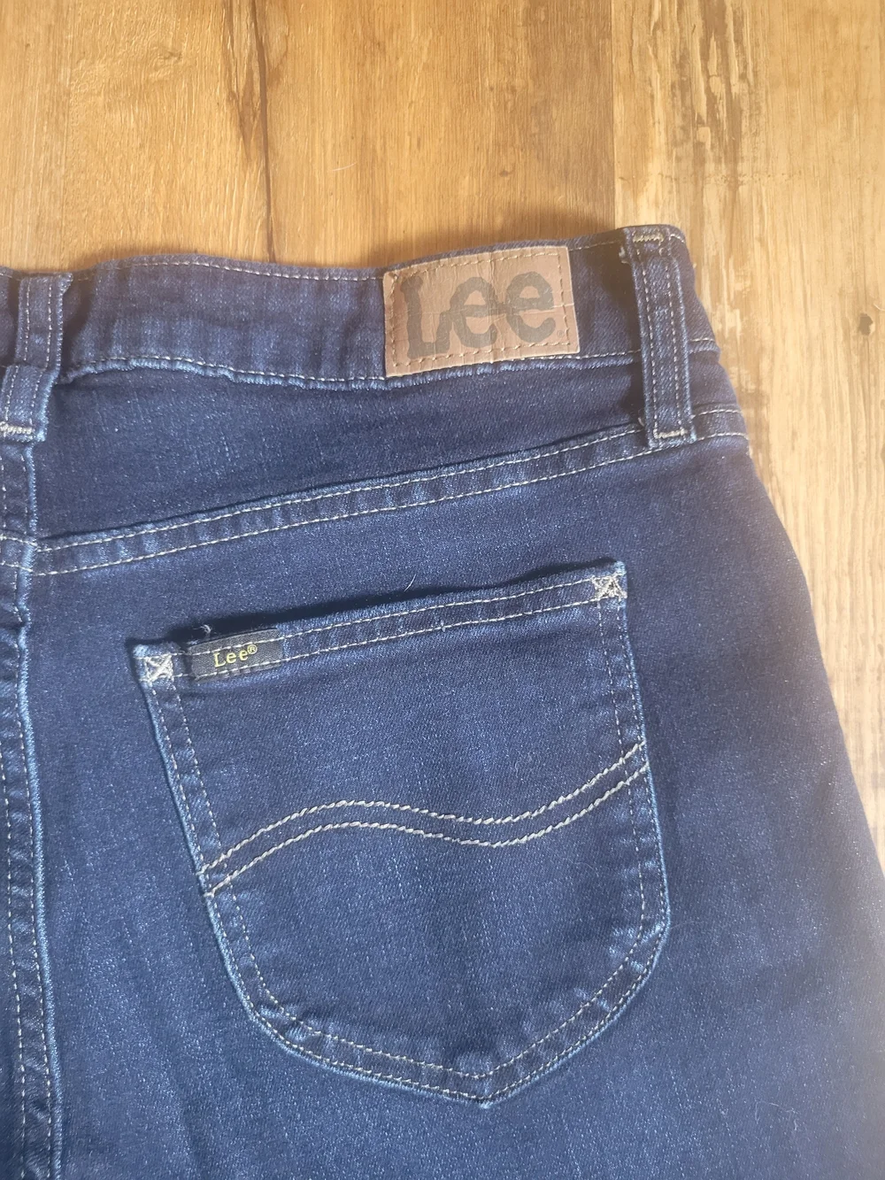 Lee Denim Dark Blue Shorts